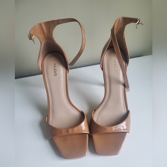 Aldo Livia Heel- Cognac 8.5 - Picture 4 of 8